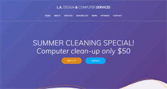 Desktop Screenshot of ladesign.net